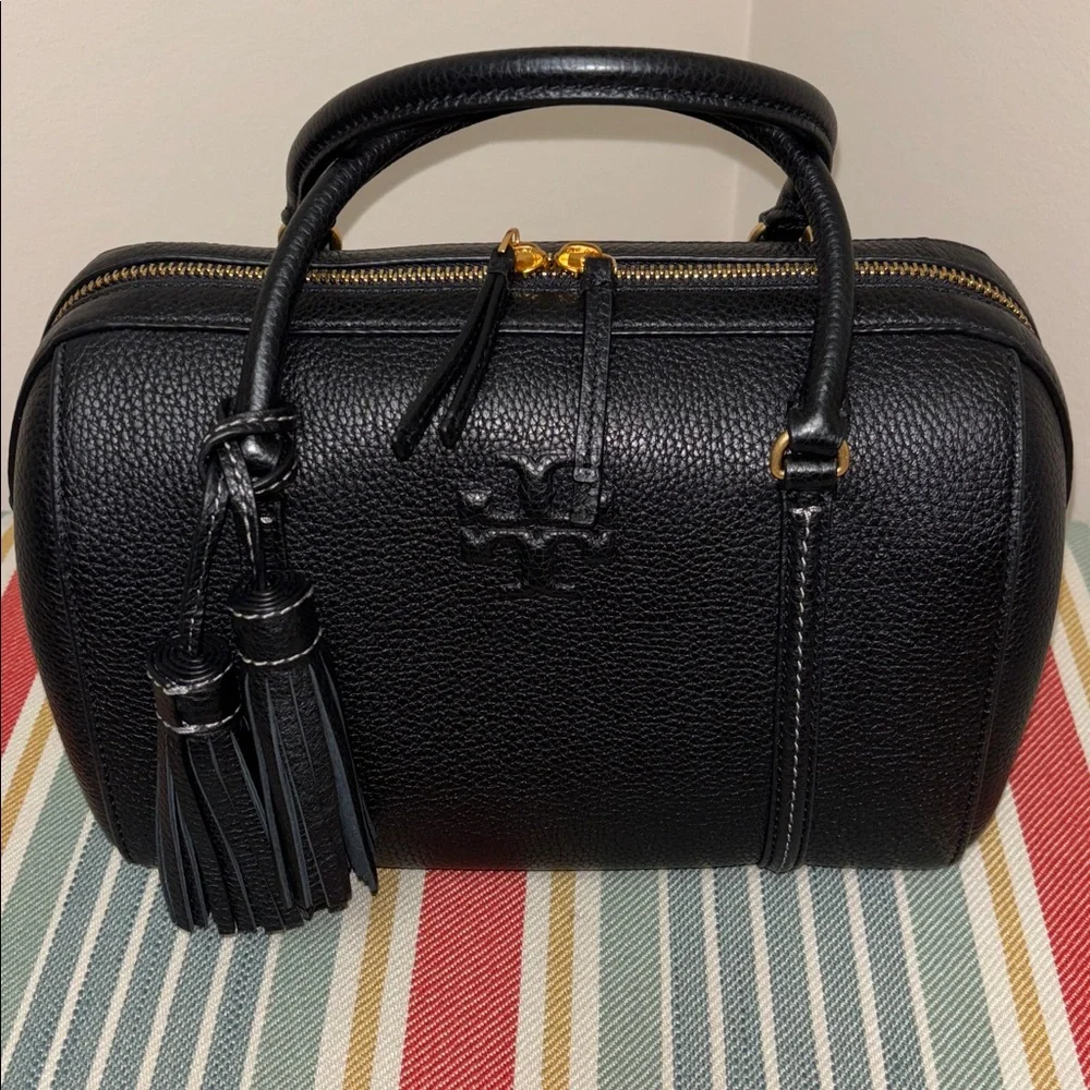 Tory Burch Thea Small Satchel - Picture 1 of 16